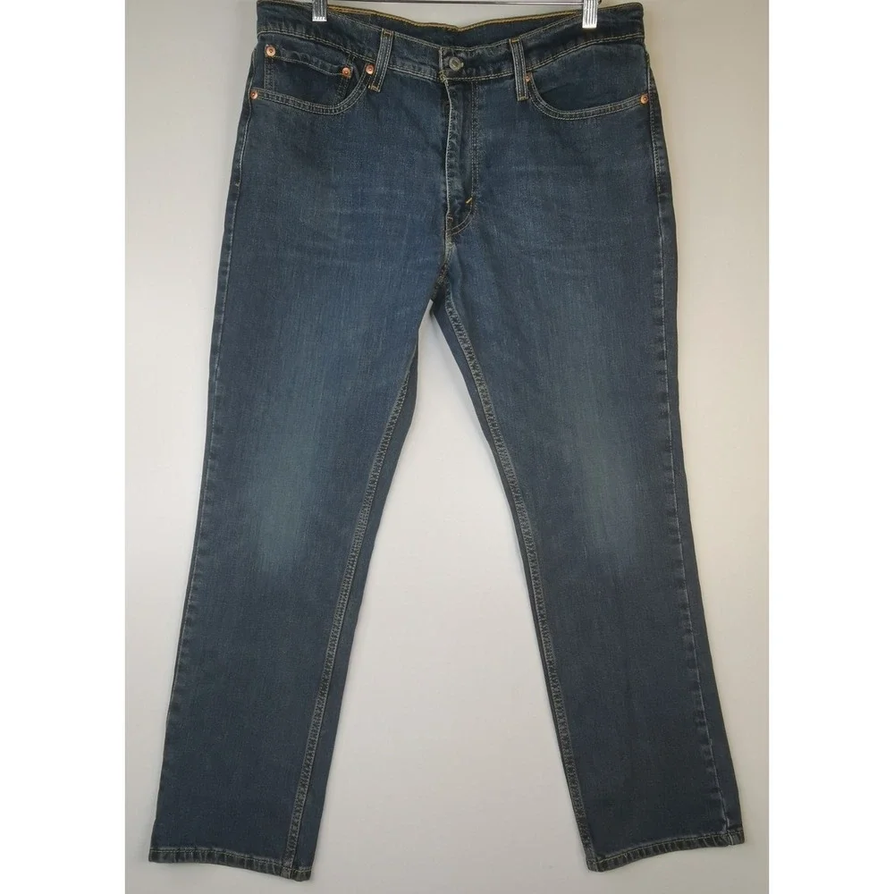 Levi's 511 Jeans Blue Denim Pants Men's Size 36x29